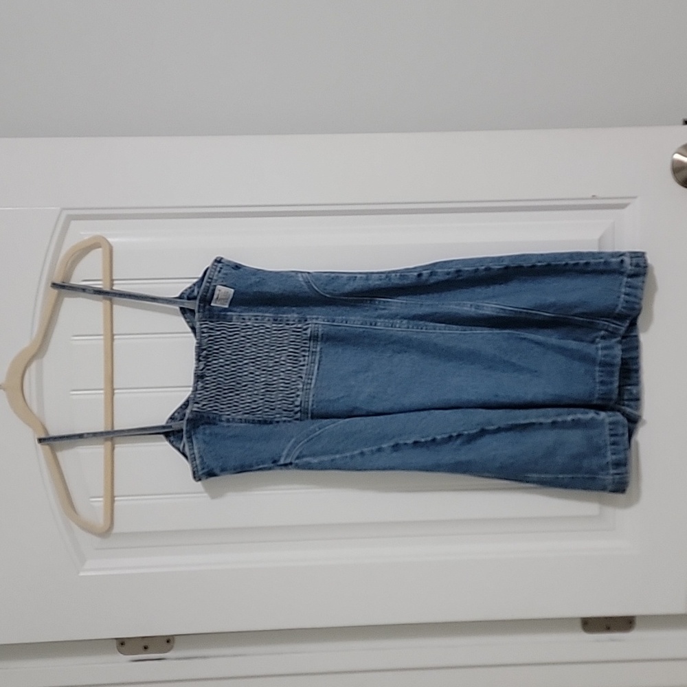 Levi's Malene bustier button front denim dress Sz S NWT - Picture 5 of 10